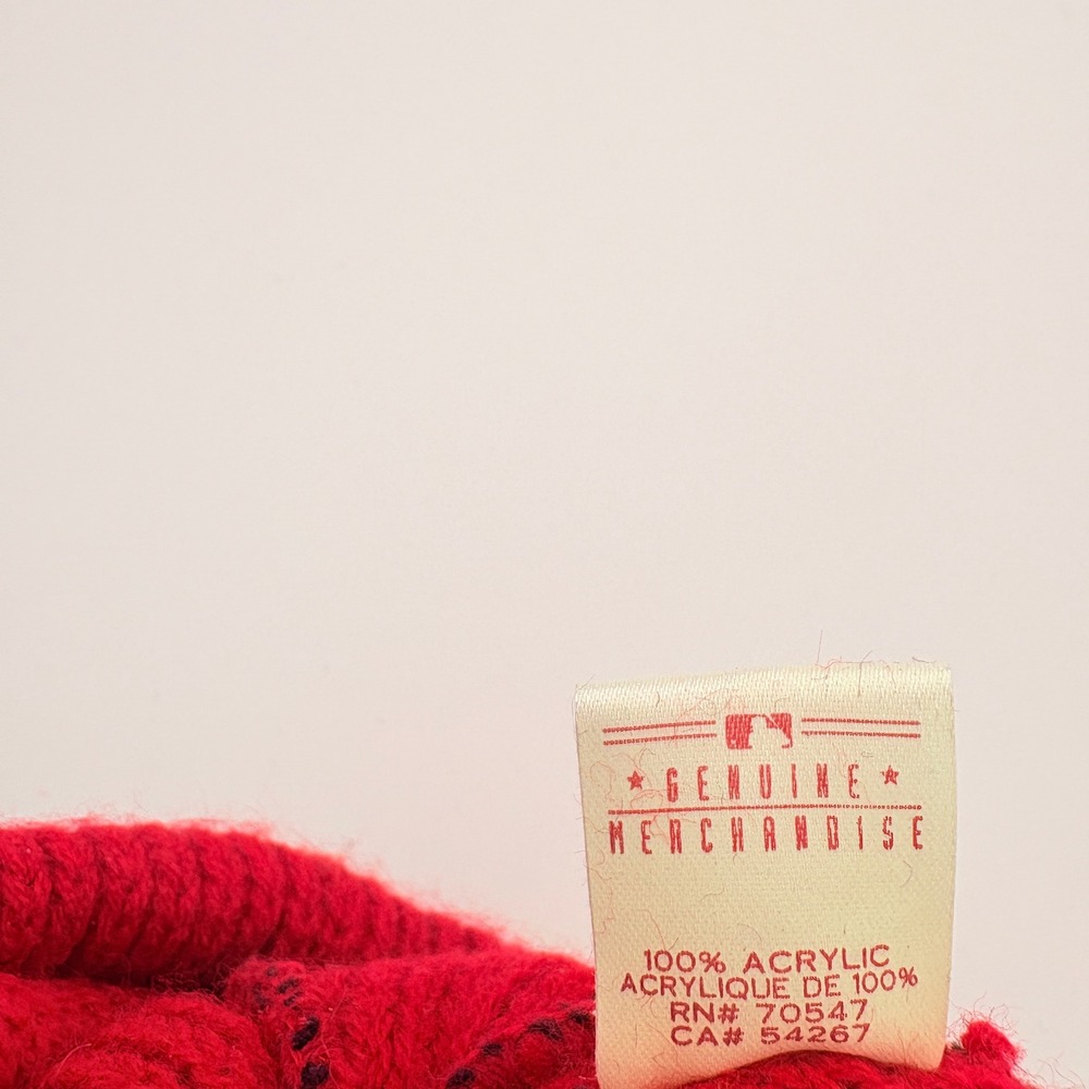 Boston Red Sox Cuffed Pom Pom Knit Beanie MLB '47 Brand One Size - Picture 7 of 7